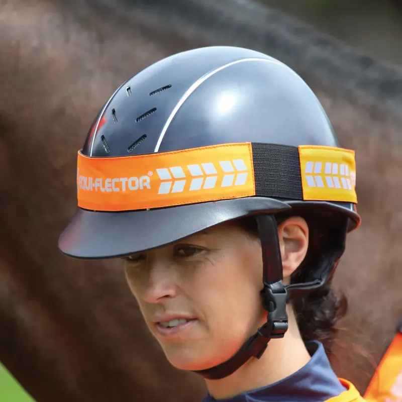 EQUI-FLECTOR Hat Band - Orange